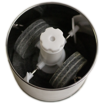 Refurbished Premier 8 lb Chocolate Refiner Drum and Roller Stone Kit