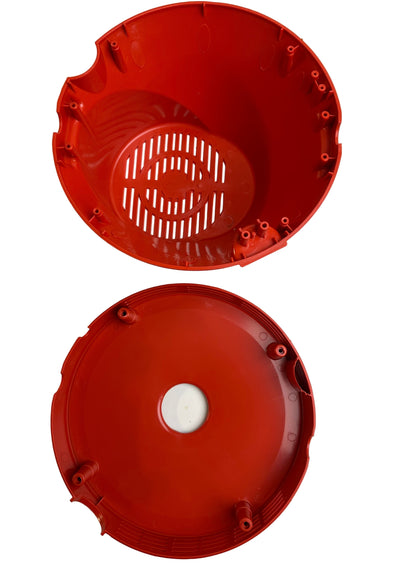 Top and Bottom Red Cover