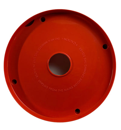 Red Body top cover for Titling Chocolate Refiner