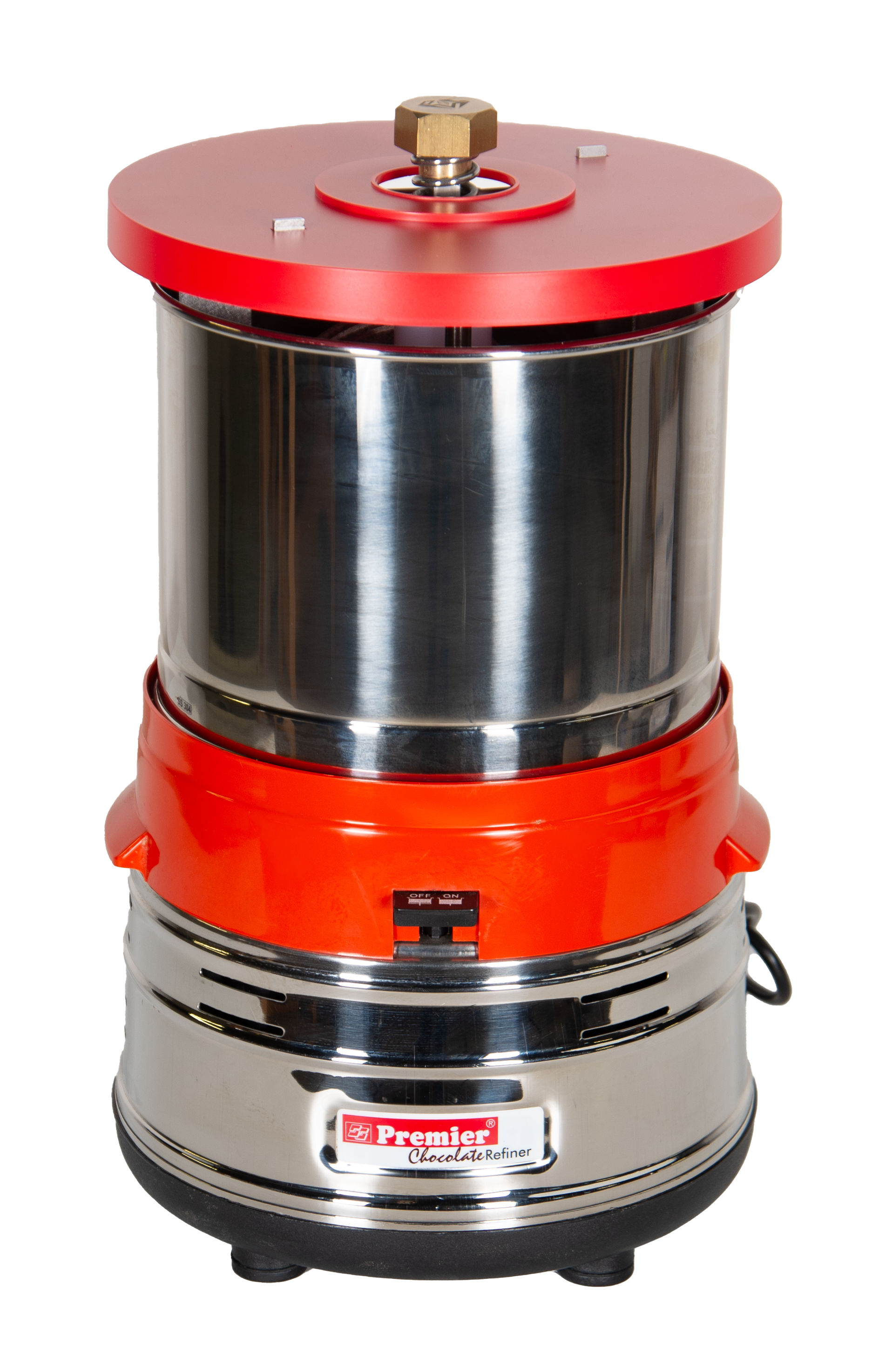 Premier Chocolate Refiner 8 lbs with Stainless Steel Stone Holder Premier Chocolate Refiner 8 lbs with Stainless Steel Stone Holder
