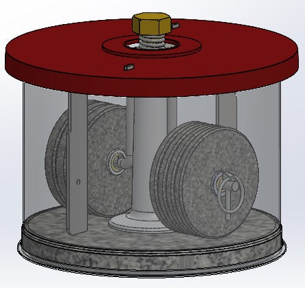 Premier Tilting Chocolate Refiner Stainless Steel large Stone