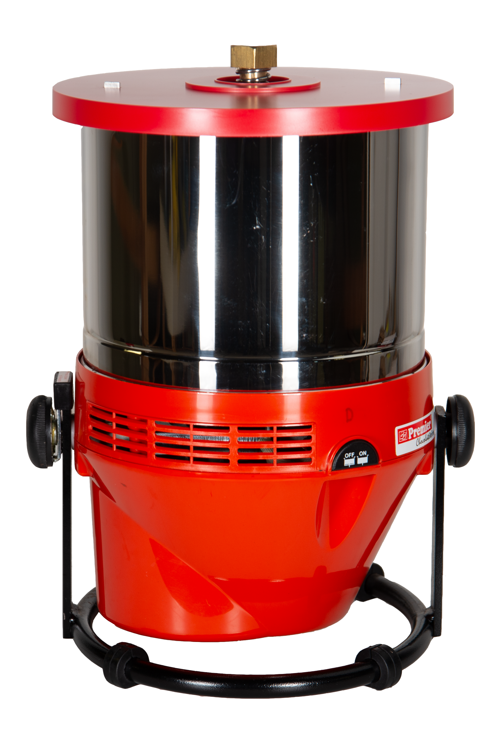 Premier Tilting Chocolate Refiner 10 lbs with Stainless Steel Stone Holder