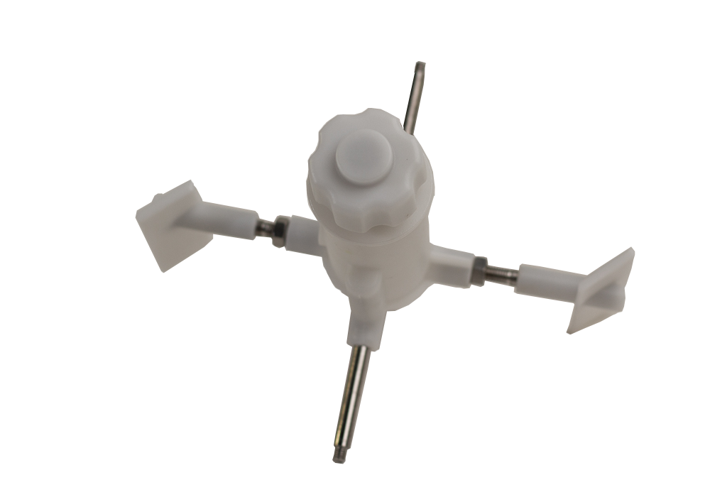 Square top Plastic Stone Holder Kit for Premier Kit 10 lb Tilting Chocolate Refiner - SALE