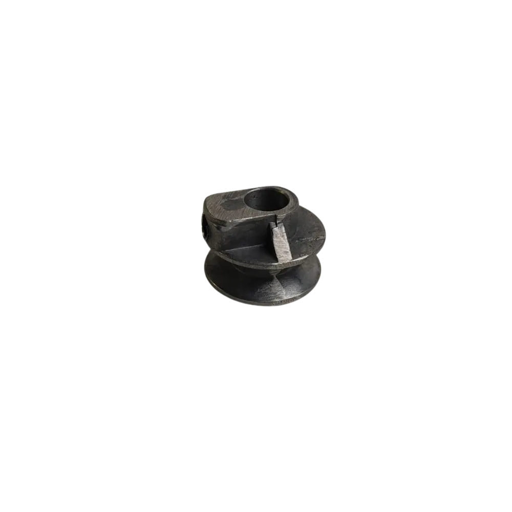 Motor Pulley for kevlar v-belt system - Both 110V & 220V machines.webp