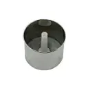 Refurbished Premier 10 lb Tilting Chocolate Refiner Drum and Hybrid Roller Stone Kit