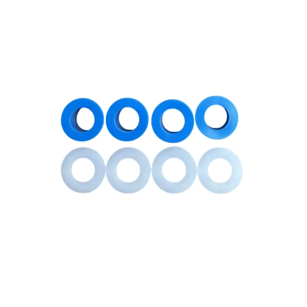 Blue Plastic Bushings for Roller Stones that use Plastic Stone Holders