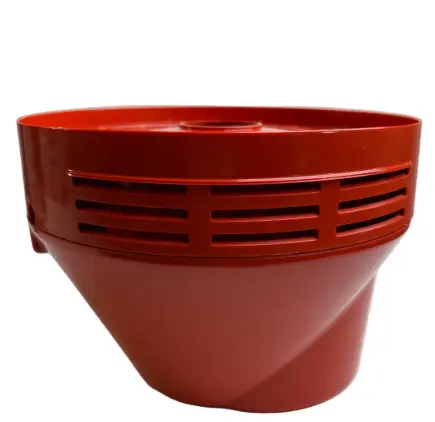 Red Top and Bottom Cover for 10lbs Premier Chocolate Refiner