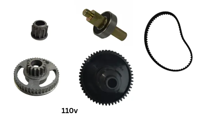 HTD Transmission Kit for Current 8 lb. and 10 lb. chocolate refiners