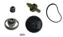 HTD Transmission Kit for Current 8 lb. and 10 lb. chocolate refiners