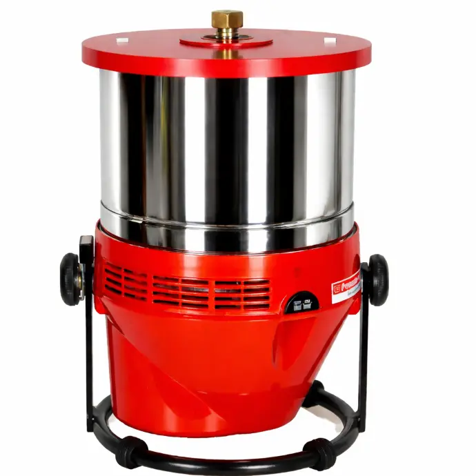 Premier Tilting Chocolate Refiner - 10 Lbs Stainless Steel