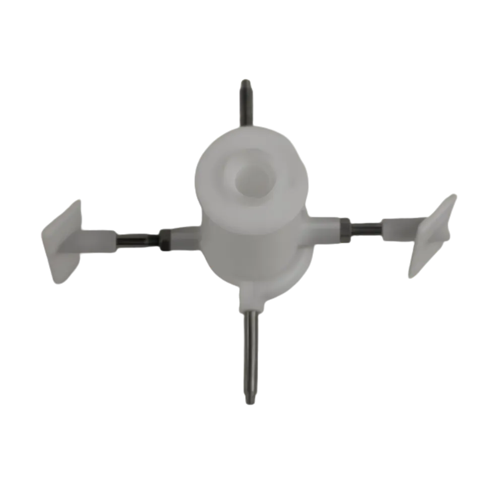 Plastic Stone Holder With 2 Wipers