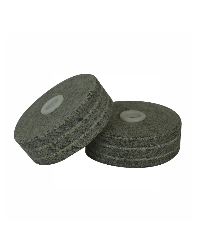 Roller Stone Set(2 Nos.) (Small 8 lb, Hybrid Plastic Stone Holder)
